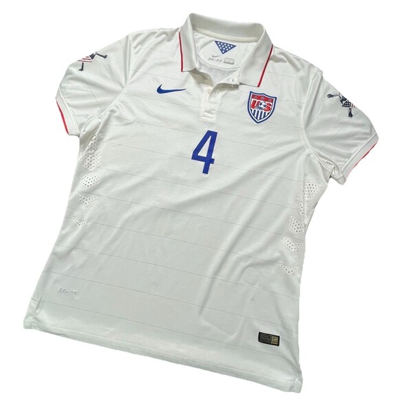 USMNT US Soccer Michael Bradley Jersey 2014 Nike XXL - Picture 9 of 16